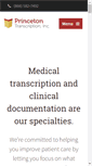 Mobile Screenshot of princetontrans.com